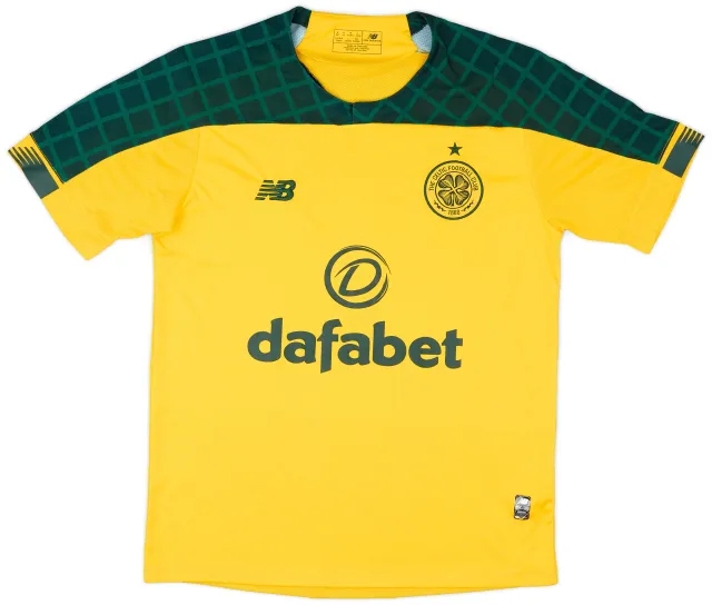 NewBalance 2019-20 Celtic Away Shirt - 8/10 - (M)