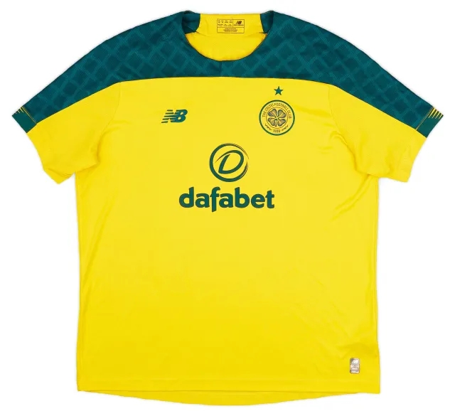 NewBalance 2019-20 Celtic Away Shirt - 9/10 - (XXL)