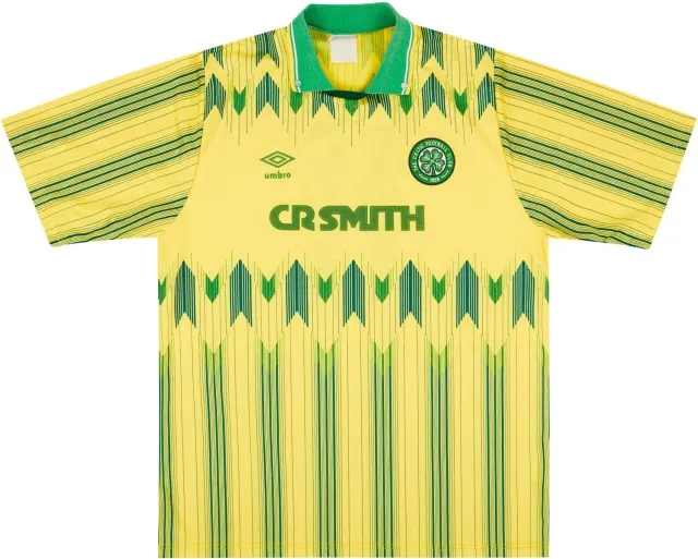 Umbro 1989-91 Celtic Away Shirt - 6/10 - (M)