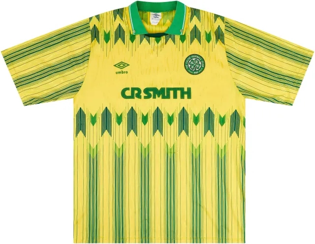 Umbro 1989-91 Celtic Away Shirt - 8/10 - (L)