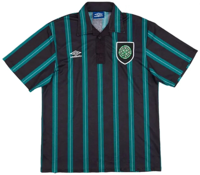 Umbro 1992-93 Celtic Away Shirt - 6/10 - (L)
