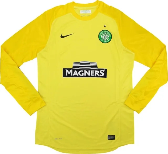 Nike 2013-14 Celtic Player Issue GK Shirt - 8/10 - (L)