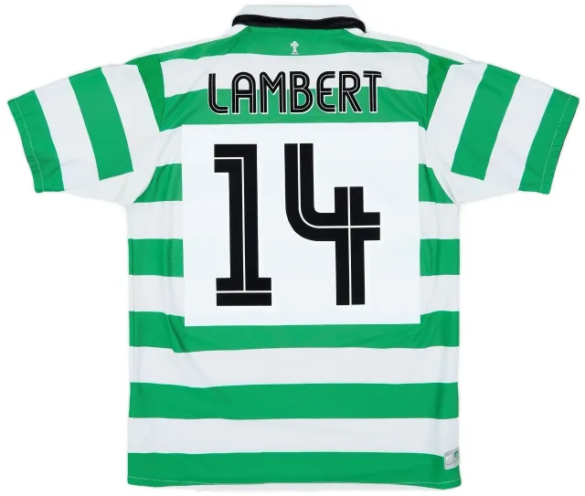 Umbro 2004-05 Celtic Home Shirt Lambert #14 - 5/10 - (M)