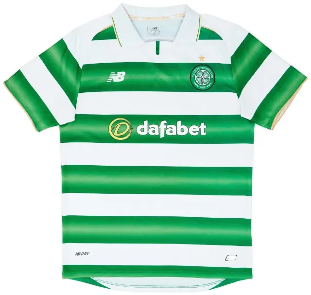 NewBalance 2016-17 Celtic Home Shirt - 7/10 - (XL)