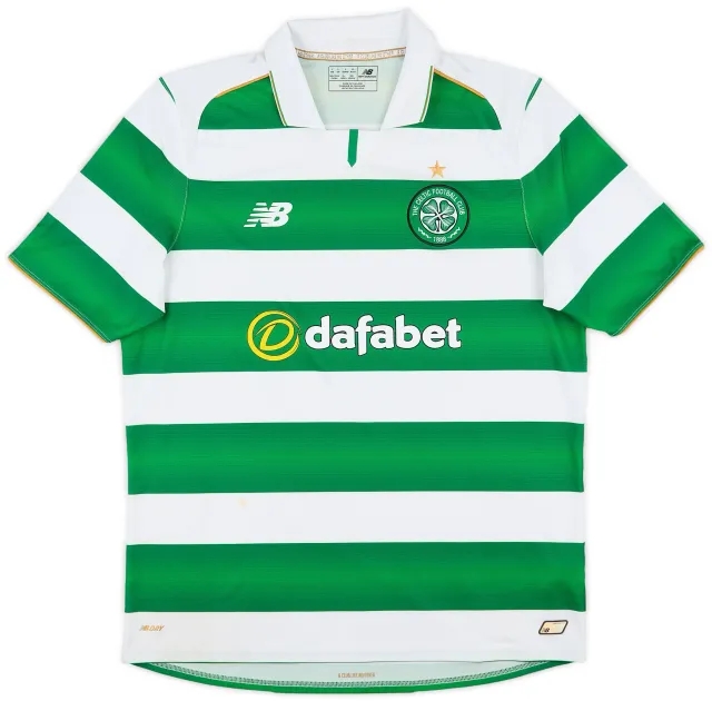 NewBalance 2016-17 Celtic Home Shirt - 7/10 - (L)