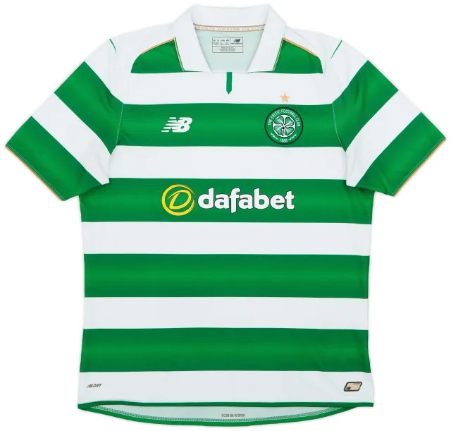 NewBalance 2016-17 Celtic Home Shirt - 6/10 - (L)