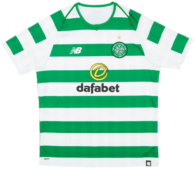 NewBalance 2018-19 Celtic Home Shirt - 7/10 - (L)