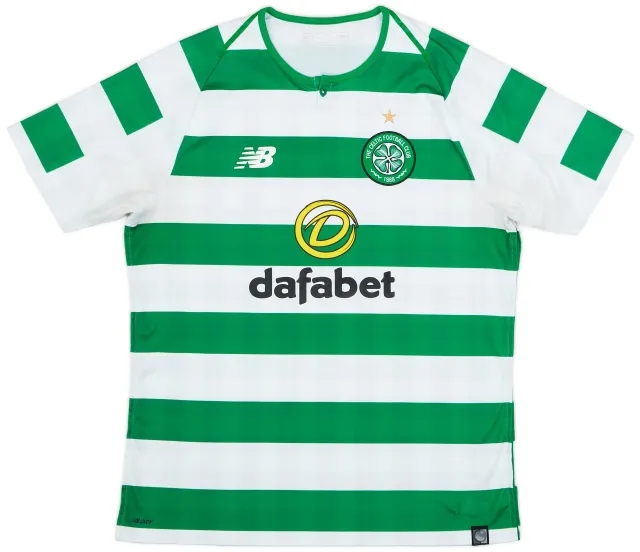 NewBalance 2018-19 Celtic Home Shirt - 7/10 - (M)