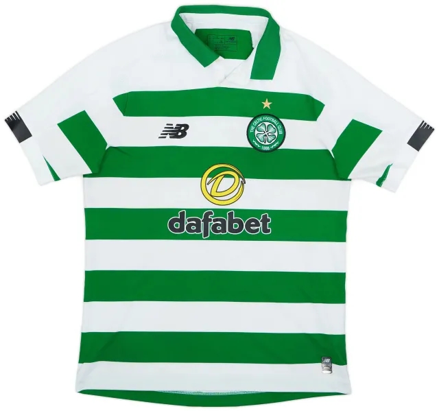 NewBalance 2019-20 Celtic Home Shirt - 9/10 - (M)