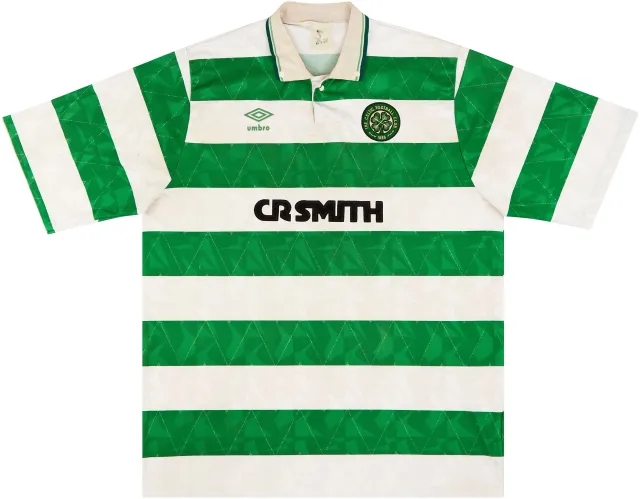 Umbro 1989-91 Celtic Home Shirt - 5/10 - (XL)