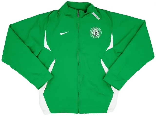 2007-08 Celtic Nike Track Jacket - 6/10 - (M)
