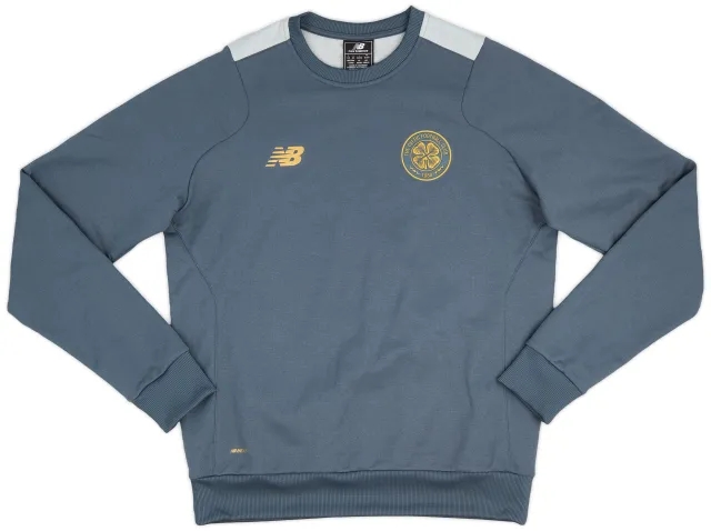 2016-17 Celtic New Balance Sweat Top - 9/10 - (L)