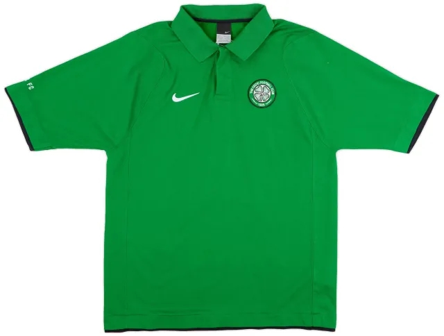 2006-07 Celtic Nike Polo Shirt - 9/10 - (L)