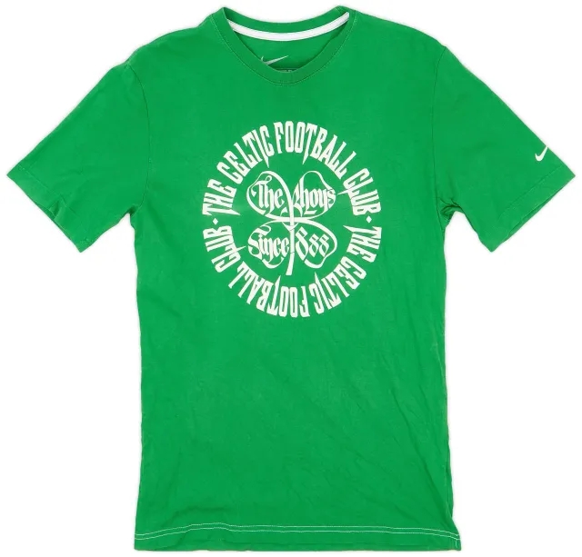 2011-12 Celtic Nike Cotton Tee - 8/10 - (M)