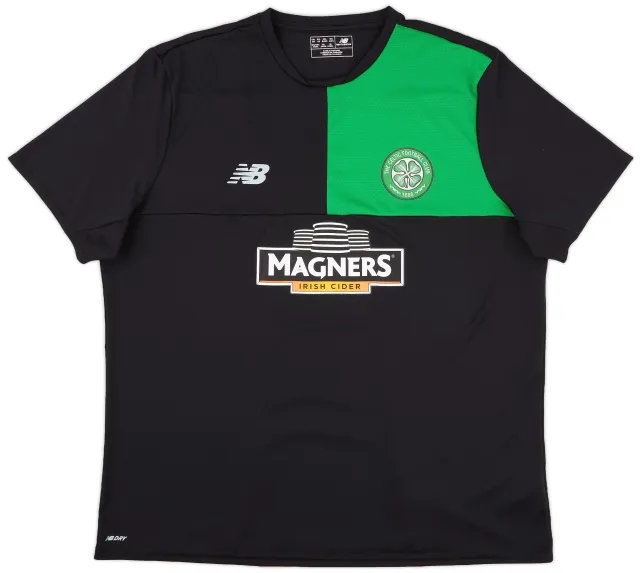2015-16 Celtic New Balance Training Shirt - 8/10 - (XXL)