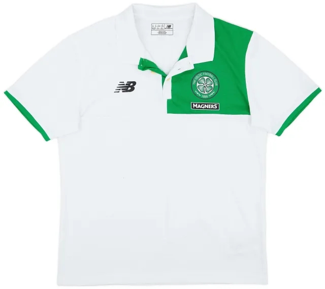 2016-17 Celtic New Balance Polo Shirt - 8/10 - (L)