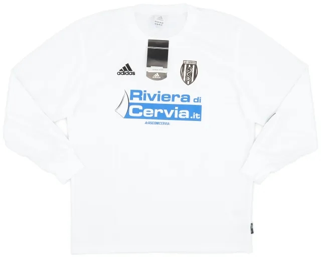 adidas 2003-04 Cesena Home L/S Shirt (M)
