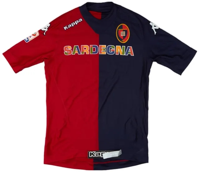 Kappa 2011-12 Cagliari Home Shirt (S)