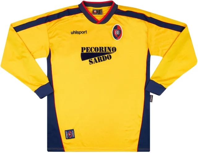 2000-01 Cagliari Third L/S Shirt - 8/10 - (XL)