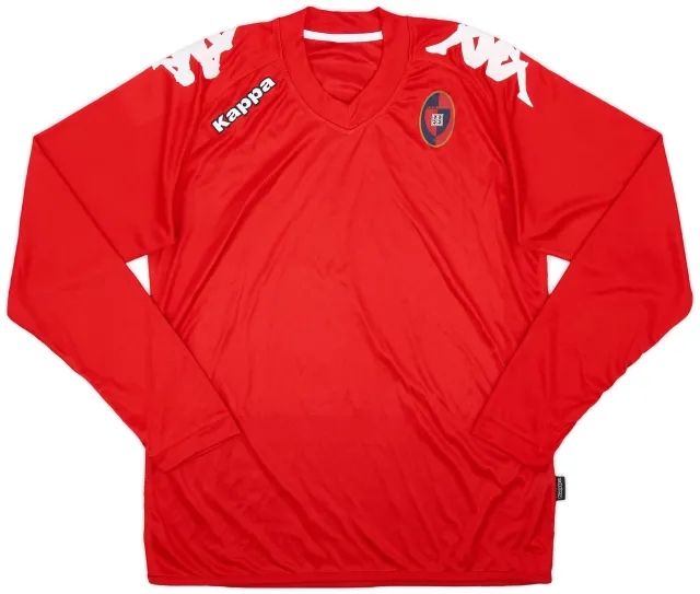 2012-13 Cagliari Kappa Training L/S Shirt - 9/10 - (M)