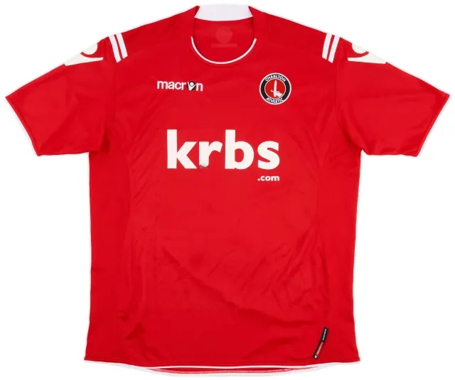 Macron 2010-12 Charlton Home Shirt - 5/10 - (XL)