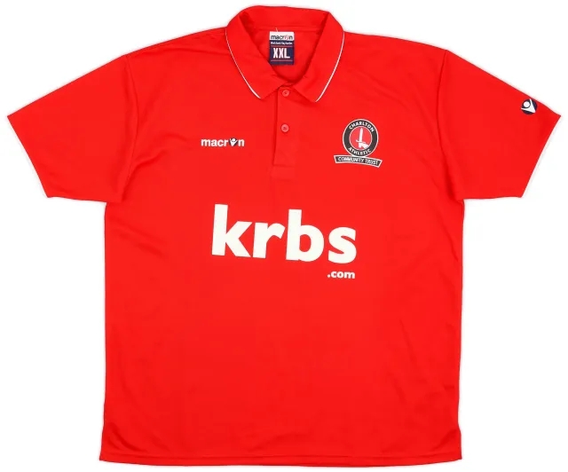 2010-12 Charlton Athletic Community Trust Macron Polo Shirt - 9/10 - (XXL)