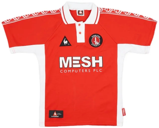 LeCoqSportif 1998-99 Charlton Home Shirt - 8/10 - (S.Boys)