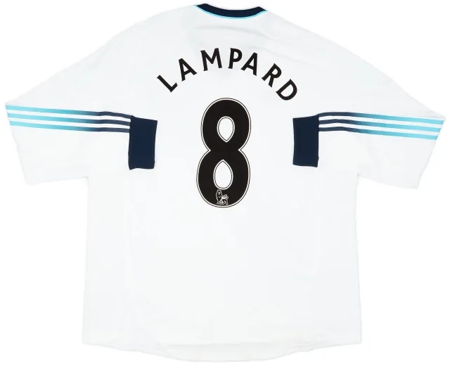 adidas 2012-13 Chelsea Away L/S Shirt Lampard #8 (XXL)