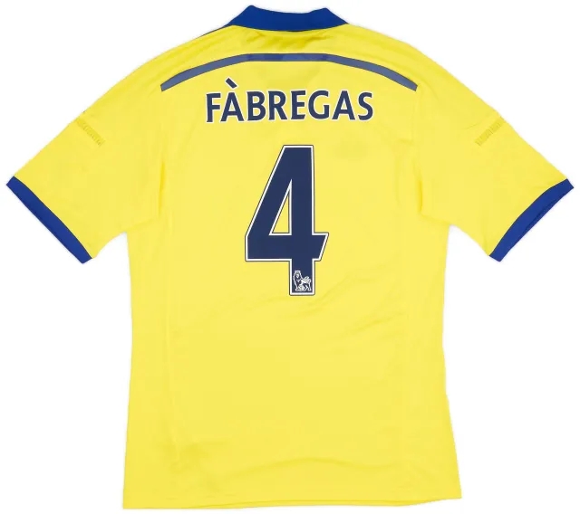 adidas 2014-15 Chelsea Away Shirt Fabregas #4 (M)