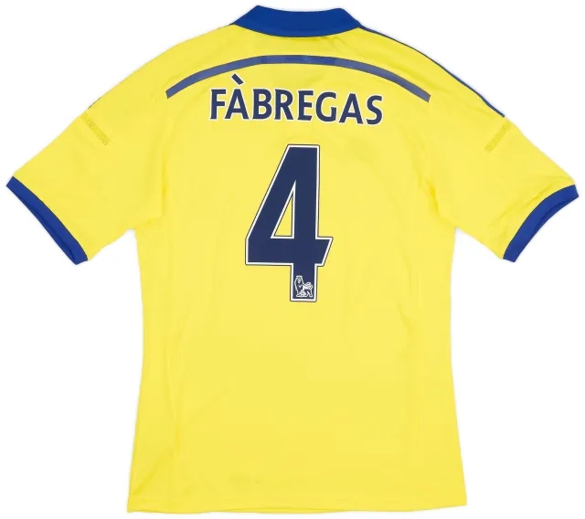 adidas 2014-15 Chelsea Away Shirt Fabregas #4 (S)