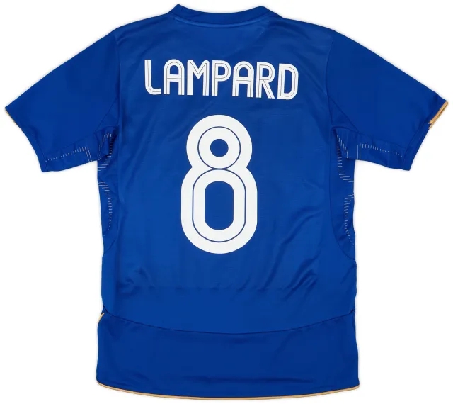 Umbro 2005-06 Chelsea Centenary Home Shirt Lampard #8 - 7/10 - (S)