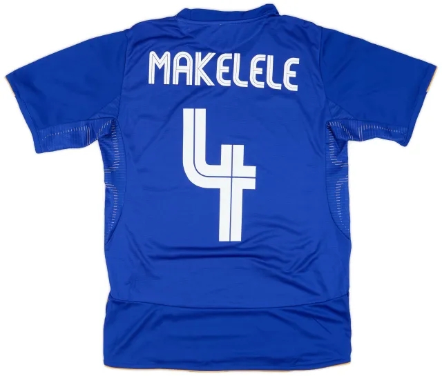 Umbro 2005-06 Chelsea Centenary Home Shirt Makelele #4 - 9/10 - (S)