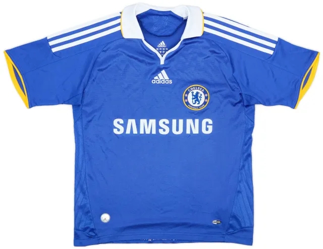 adidas 2008-09 Chelsea Home Shirt - 7/10 - (L.Boys)
