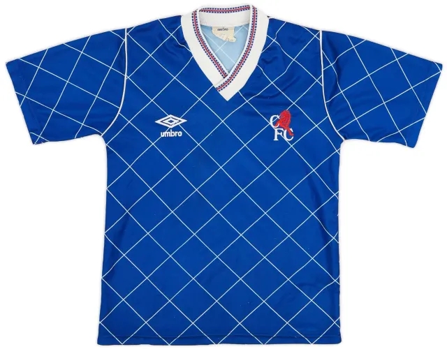 Umbro 1987-89 Chelsea Home Shirt - 9/10 - (S.Boys)