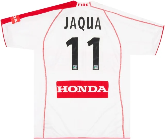 Puma 2005 Chicago Fire Match Issue Away Shirt Jaqua #11