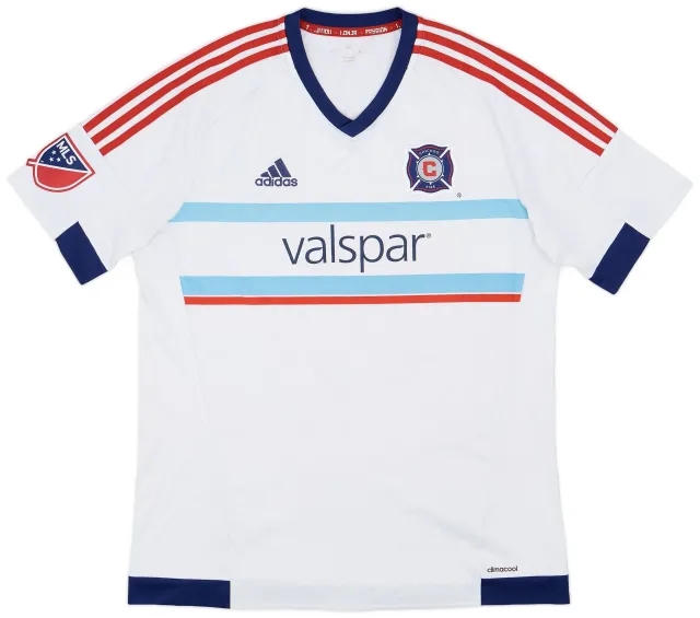 adidas 2015 Chicago Fire Away Shirt - 8/10 - (L)
