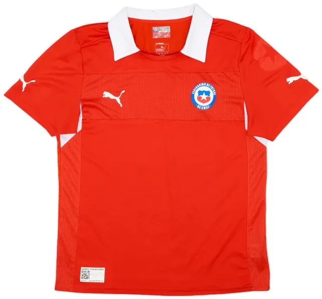 Puma 2012-14 Chile Home Shirt - 6/10 - (L)
