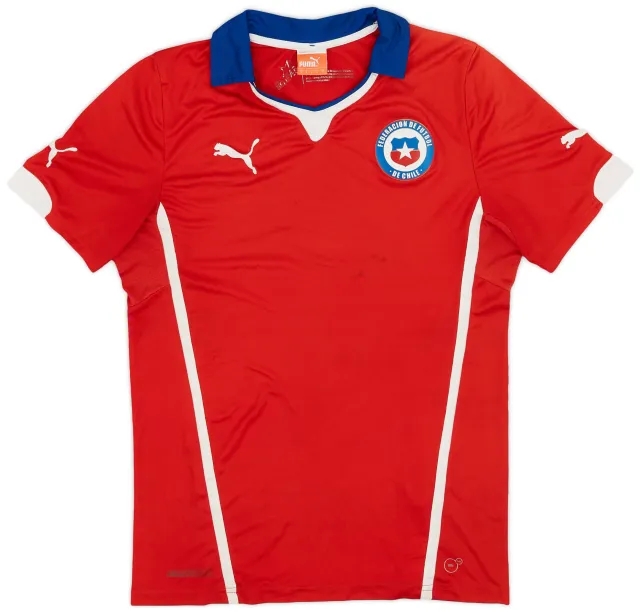 Puma 2014-15 Chile Home Shirt - 7/10 - (S)