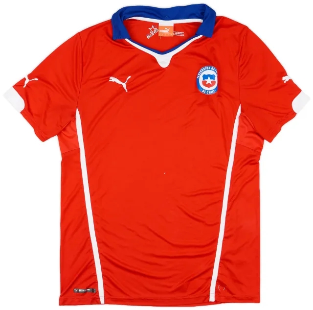 Puma 2014-15 Chile Home Shirt - 6/10 - (L)