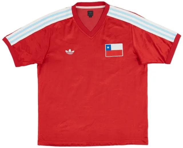 2003-04 Chile adidas Originals Retro Home Shirt - 8/10 - (M)