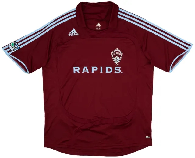 adidas 2007-08 Colorado Rapids Home Shirt - 9/10 - (XL)