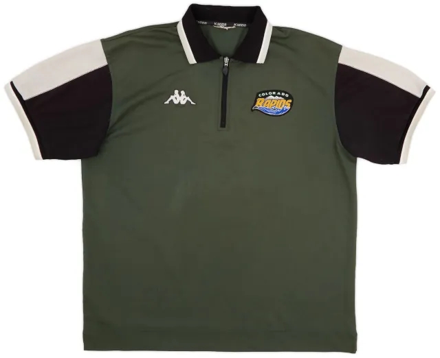 2001-02 Colorado Rapids Kappa 1/4 Zip Training Shirt - 7/10 - (XXL)