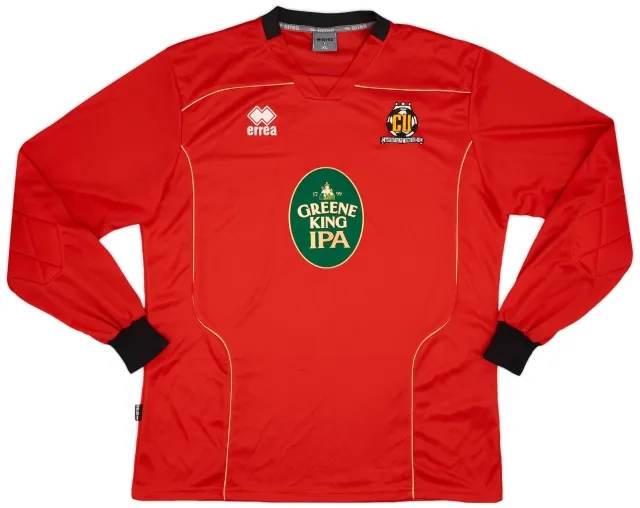 Errea 2010-11 Cambridge United GK Shirt - 9/10 - (XL)