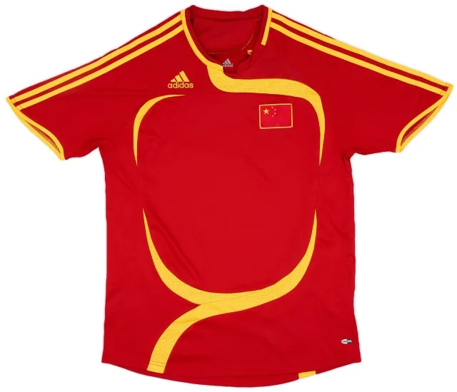 adidas 2007-08 China Home Shirt - 9/10 - (L)