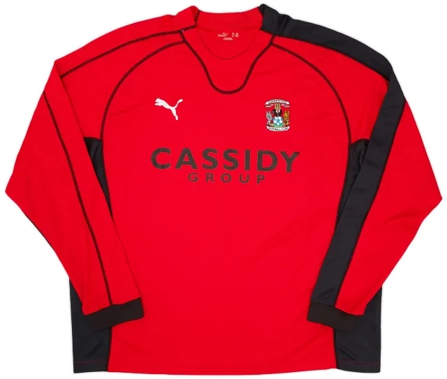 Puma 2006-07 Coventry L/S Away Shirt - 8/10 - (3XL)