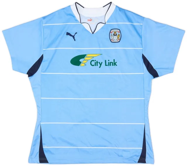 Puma 2010-11 Coventry Home Shirt - 7/10 - (Women's M)