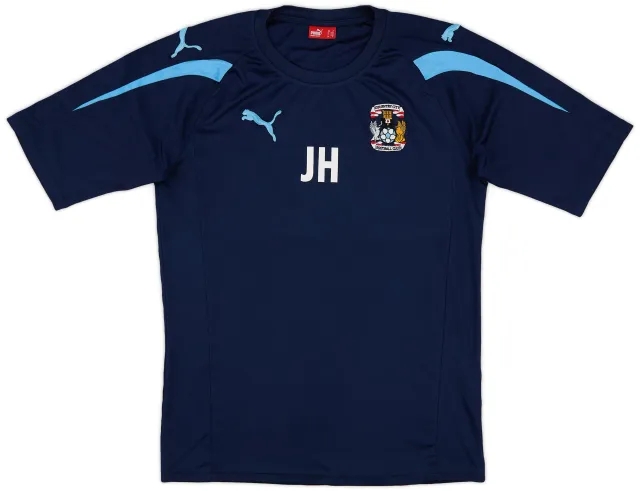 2010-11 Coventry Player Issue Puma Training Shirt JH' - 8/10 - (S)