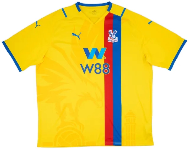 Puma 2021-22 Crystal Palace Authentic Away Shirt - 10/10 - (4XL)