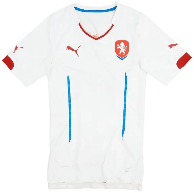 Puma 2014-16 Czech Republic Player Issue Away Shirt - 8/10 - (M)
