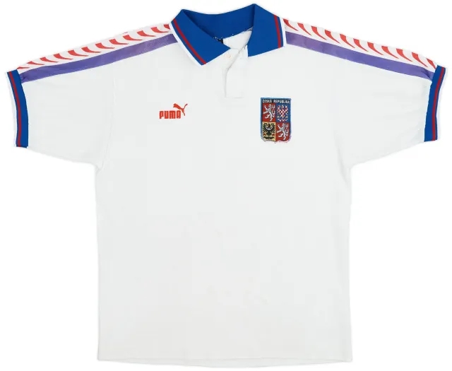 Puma 1996-98 Czech Republic Away Shirt - 6/10 - (L)